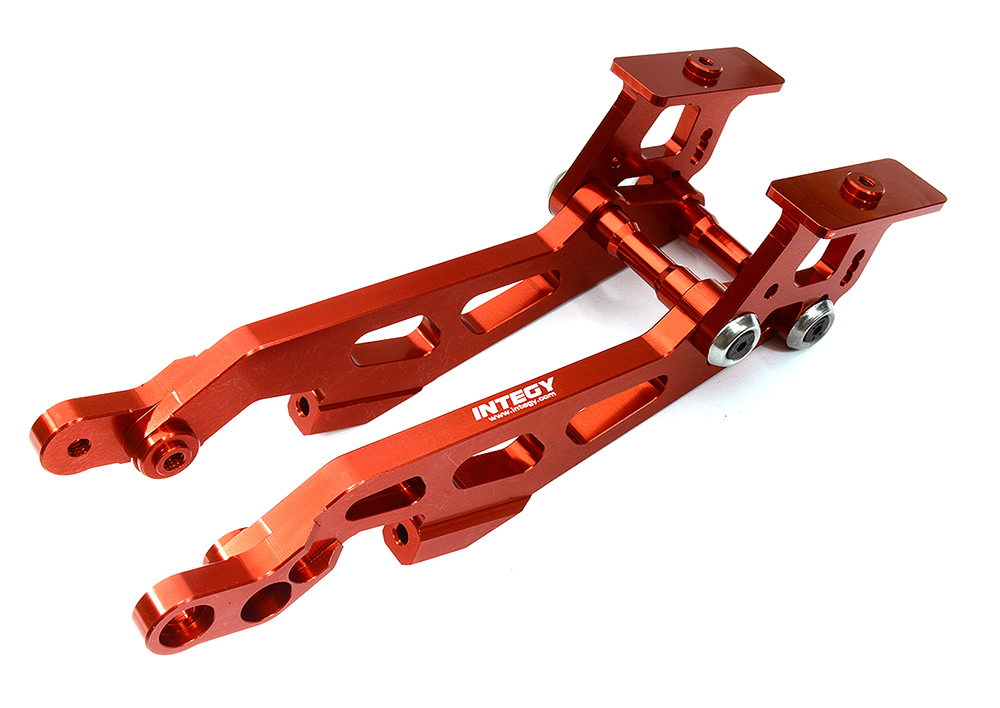 C32009RED Machined Wing Mount Upgrade Kit for Arrma Kraton 6S BLX 1/8 Scale V5 AR320347 - Image 1