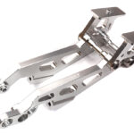 Alloy Machined Wing Mount Set for Arrma 1/8 Kraton 6S BLX V5 - Silver AR320347