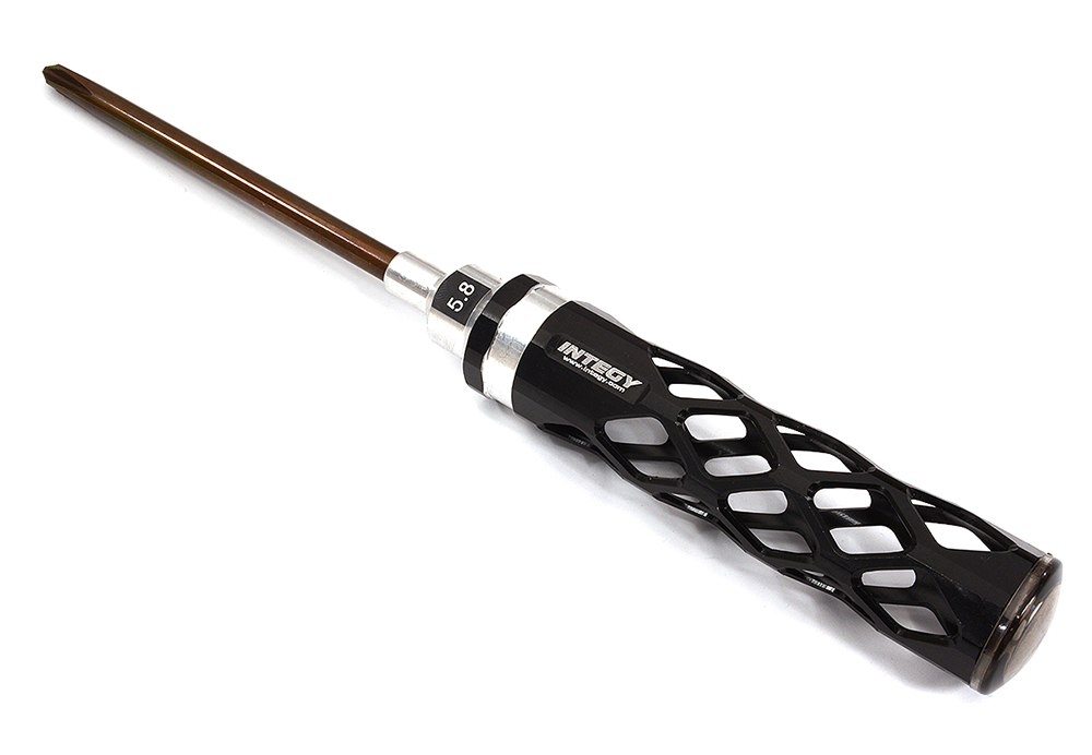 C32026 Billet Machined Competition Tool 5.8mm Phillips Screw Driver with 120mm Shank - Image 1