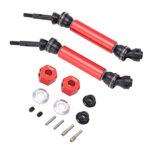 Heavy-Duty Steel Rear Universal Drive Shaft (2) for Traxxas 1/10 Slash 2WD 1951
