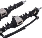 Alloy Machined Front & Rear Axle Assembly w/ Internals for SCX10 II 90046 90047 - Image 2