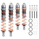 Shock Absorbers Set of 4 for Arrma 1/8 Kraton 6S BLX V5 ARA330621 ARA330622