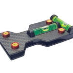 Camber Gauge w/ Leveling Fixture for Most 1/10 Scale RC Cars, Universal Fit