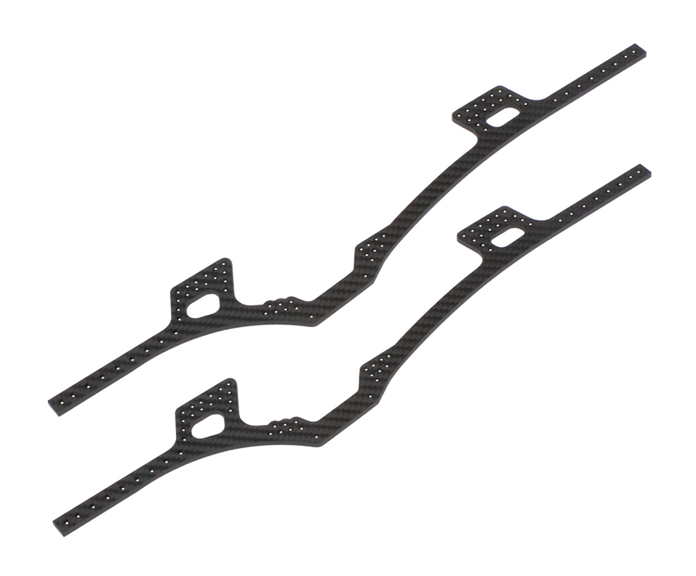 C32268 CF Material LCG Conversion Chassis Ladder Frame for SCX10 II 90046 90047 - Image 1