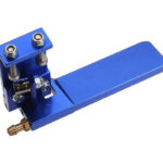 Alloy Rudder 75mm w/ Water Intake for RC Boat (42mm Offset)