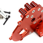 Red Alloy Gearbox Housing for 1/10 Slash 2WD, Stampede 2WD & Rustler 2WD 3691A