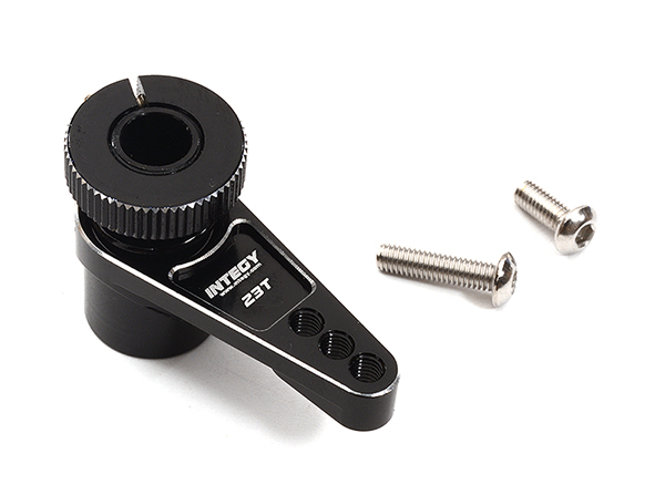 C32296BLACK Universal Alloy Servo Saver 23T w/ Adjustable Tension (r=18, 22 & 25.5mm) - Image 1