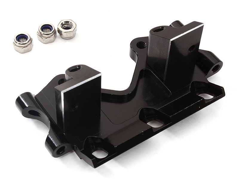 C32305BLACK Billet Machined Front Lower Bulkhead for Traxxas 1/10 Drag Slash 2WD 2530A - Image 1