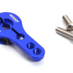 Blue Billet Machined Alloy Servo Horn 25T for Futaba Servos (r = 16mm, 20mm)
