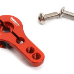 Red Billet Machined Alloy Servo Horn 25T for Futaba Servos (r = 16mm, 20mm)