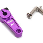 Purple Billet Machined Alloy Servo Horn 25T for Futaba Servos (r = 19mm)