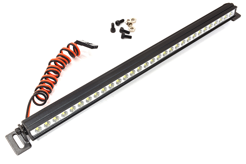 C32336 Realistic Roof Top LED HV 185mm Light Bar 5V-14.8V 205x16x15mm for 1/10 Crawler - Image 1