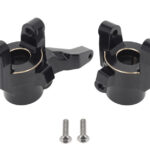 Brass Alloy Heavy-Duty Caster Blocks 249g Total for Axial SCX6 Crawler 252003