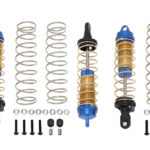 Alloy Front & Rear Shock Set (4) for Traxxas 1/10 Maxx 4S Truck 8961