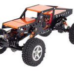 Complete Alloy Conversion Kit w/Roll Cage, Servo, Motor for Axial 1/24 SCX24 C10