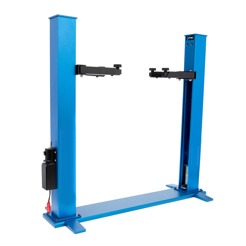 C32382BLUE Realistic Alloy Scale Garage Car Lift w/ Dual Motor 432x160x416mm - Image 1