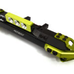 Green Realistic Front Alloy Bumper w/ LED for Traxxas TRX-4 w/ 43mm Mount