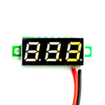 Precision Voltmeter Color LED Display 3.00V-30.0VDC