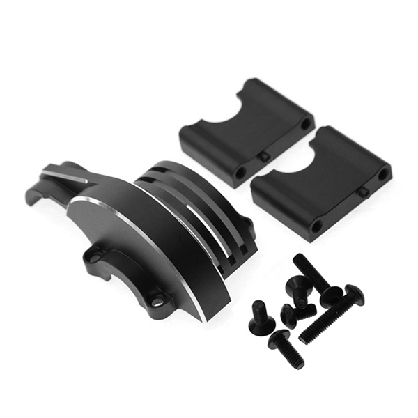 C32476BLACK Complete Center Differential Mount Assembly for Traxxas 1/8 Sledge 4WD 9584 - Image 1