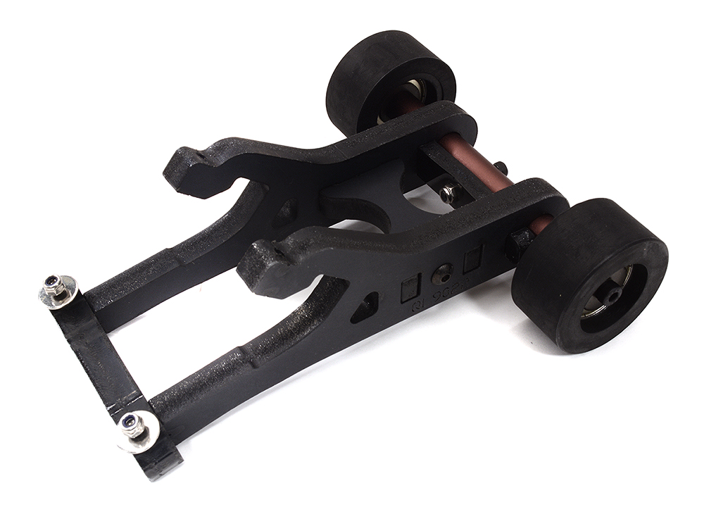 C32506BLACK Heavy-Duty Black Nylon Wheelie Bar for HPI Savage XL & X 4.6 RTR Truck - Image 1