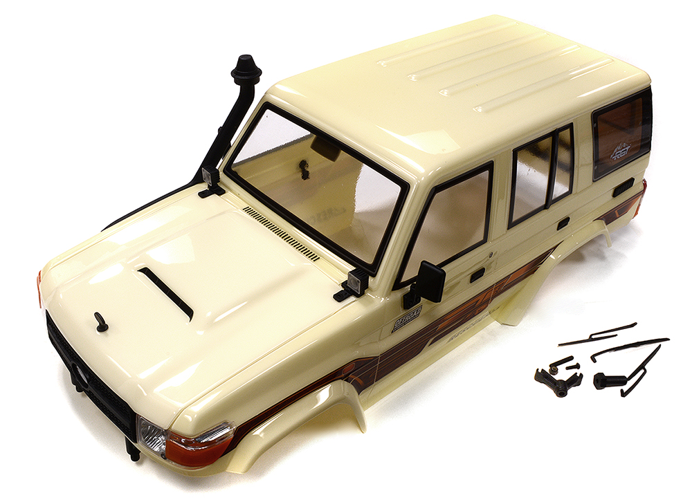 C32528WHITE Realistic Plastic Body 330mm Wheelbase Type for Traxxas 1/10 TRX-4 Off-Road - Image 1