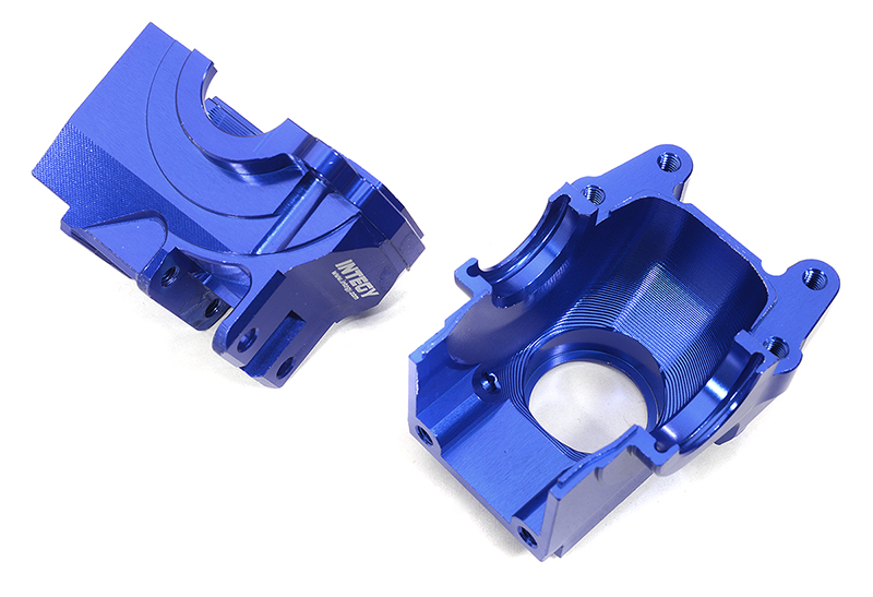 C32552BLUE Billet Machined Rear Differential Housing for Traxxas 1/10 Rustler 4X4 6880 - Image 1