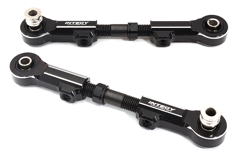 C32586BLACK Billet Machined Steering Turnbuckle Linkages 105mm for Losi 1/5 DBXL-E 2.0 4WD - Image 1