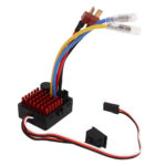 Brush Type ESC 60A Waterproof 2-3S for RC Cars - High Performance Speed Control