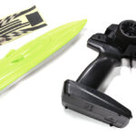 Mini ECO-Q Speed Boat 255mm w/ Motor, ESC and Controller ARTR Kit - Green