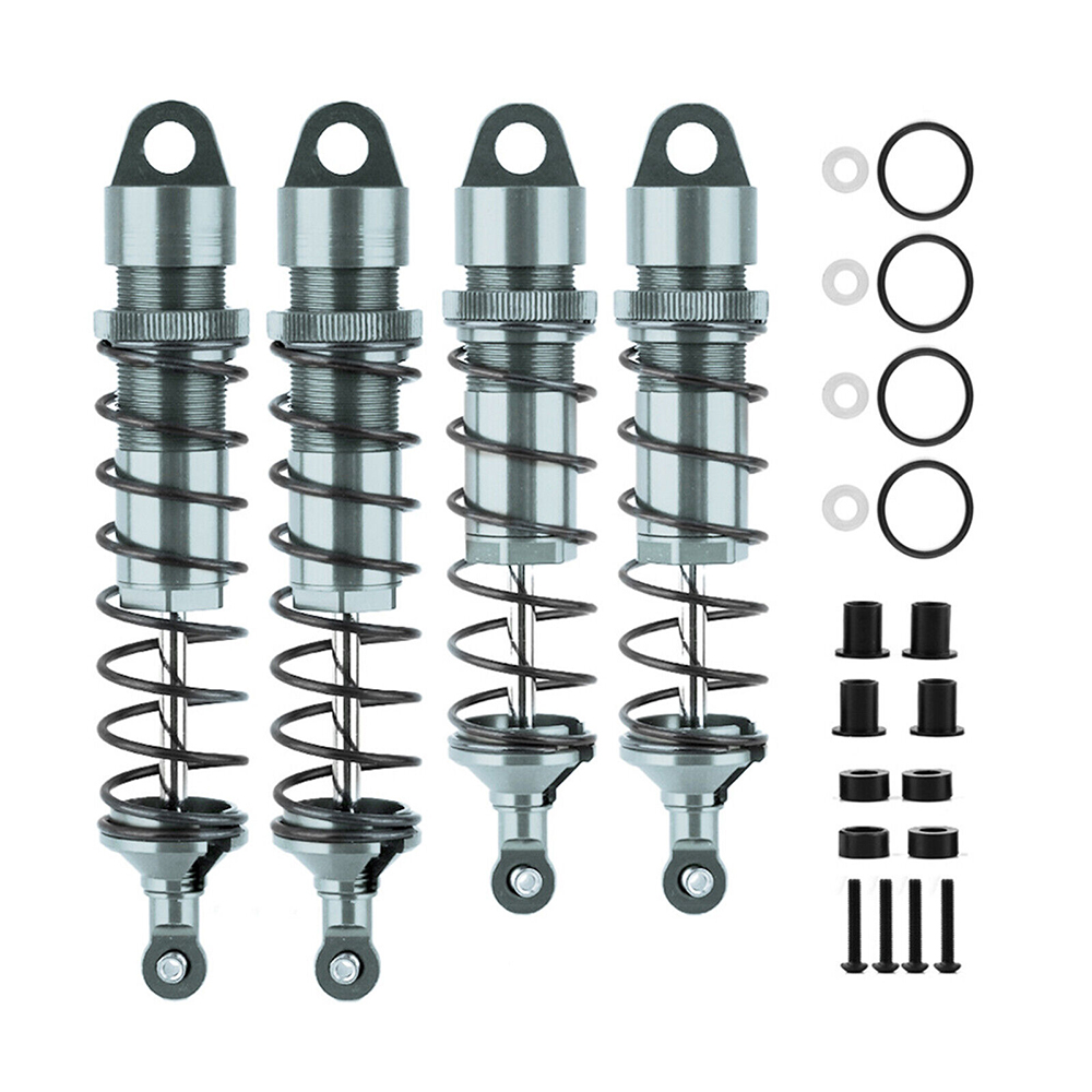 C32708GUN Machined Shock Absorber Set (4) for Traxxas 1/8 Scale Sledge Buggy 9660 9661 - Image 1