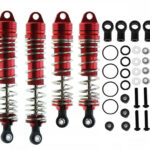 Alloy Machined Shock Set (4) for Traxxas Slash, Stampede & Rustler (4X4 & 2WD)