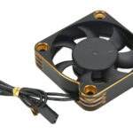 High Speed Brushless Cooling Fan 50x50mm w/ Machined Alloy Case
