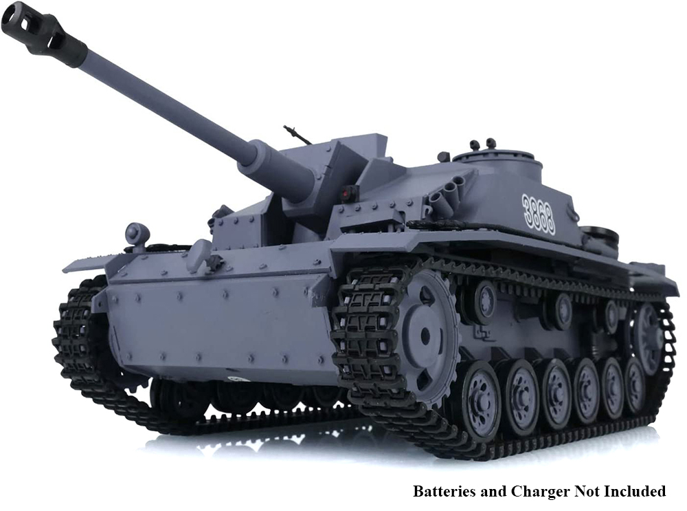 C32757 1/16 Scale German Stug III Type G RC Antitank, 2.4Ghz R/C Model HL3868-1 7.0 - Image 1