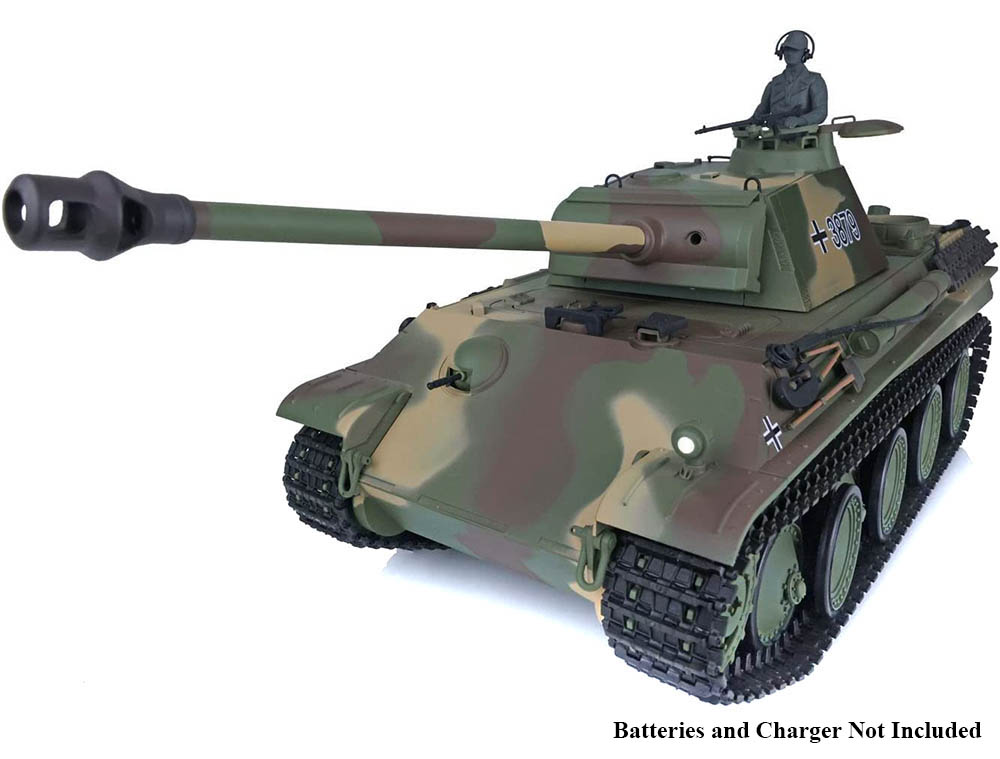 C32760 1/16 Scale German Panther Type G RC Battle Tank, 2.4Ghz R/C Model HL3879-1 7.0 - Image 1