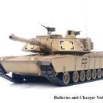 1/16 Scale USA M1A2 Abrams RC Main Battle Tank, 2.4Ghz R/C Model HL3918-1 7.0