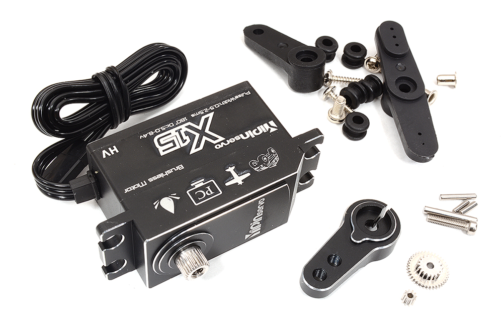 C32778 YiPin X15 Low Profile BL MG Servo HV WP 8.4V 18kg 0.05s 1/10 Touring & Drift - Image 1