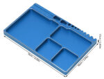 Magnetic Hardware Storage Tray Organizer Workstation 161x99x11mm - Image 2