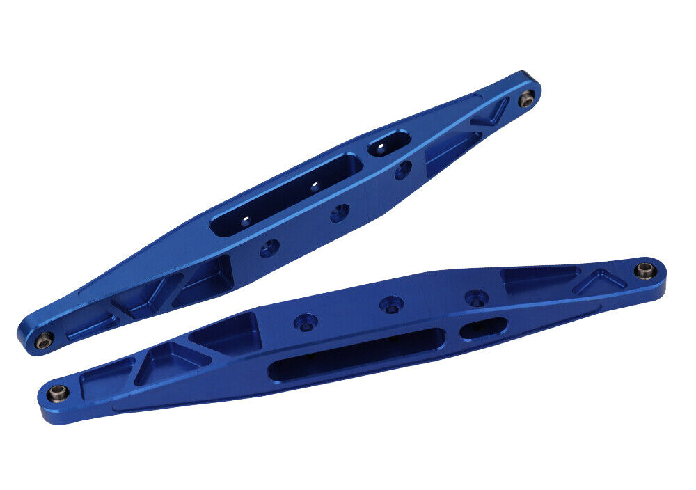 C32813BLUE Alloy Machined Lower Rear Trailing Arms for Losi 1/10 Baja Rey & Hammer Rey U4 - Image 1