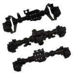 Alloy Machined Front, Mid & Rear Axle (3) Housings for Traxxas TRX-6