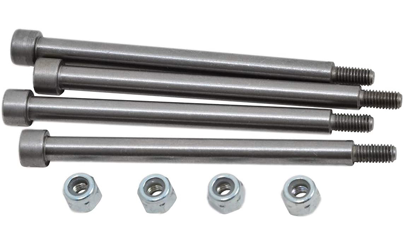 C32828 Metal Hinge Pins 4X47mm w/ Lock Nuts for Traxxas X-Maxx L=56mm - Image 1