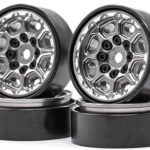Alloy Machined Beadlock Wheels (4) Set for Traxxas 1/18 TRX-4M Crawler 9869