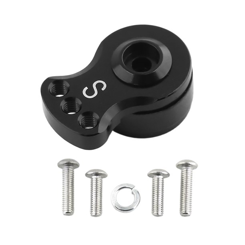 C32893BLACK Universal Alloy Servo Saver 25T for Futaba Servo (r=14mm) - Image 1