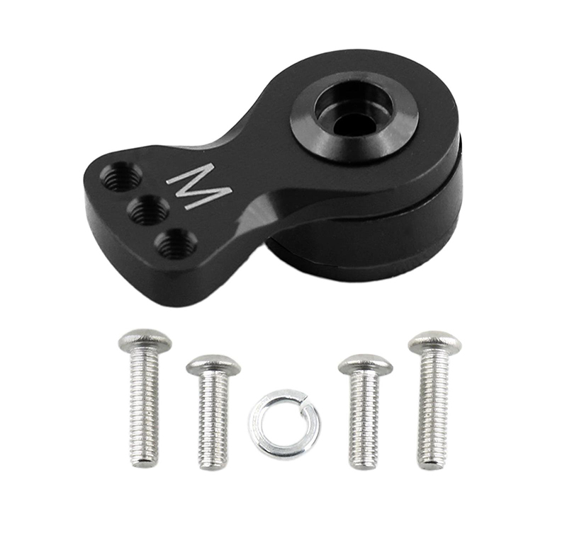 C32894BLACK Universal Alloy Servo Saver 25T for Futaba Servo (r=18 & 18.5mm) - Image 1