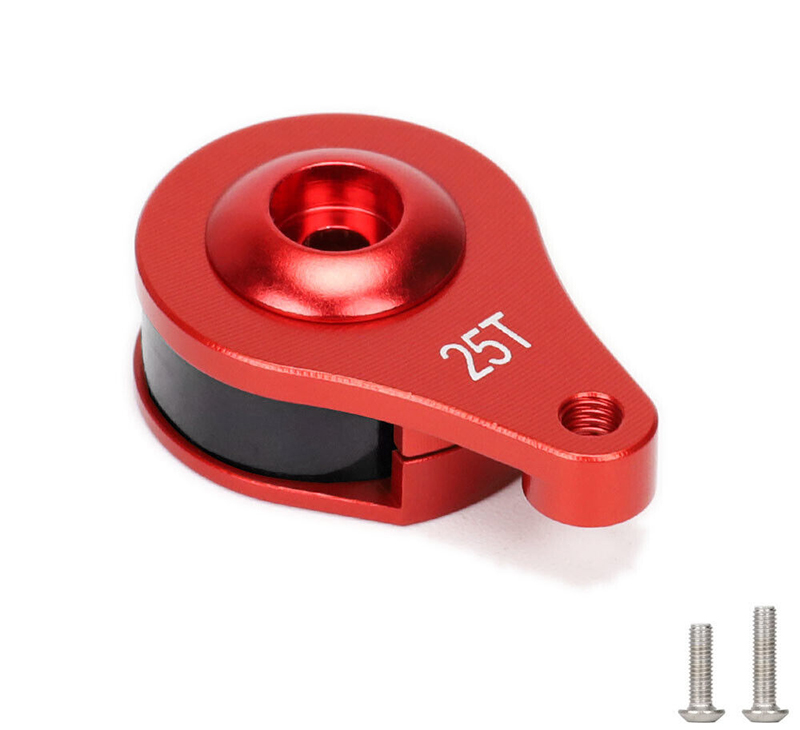 C32896RED Universal Alloy Servo Saver 25T for Futaba Servo (r=16.5mm) - Image 1