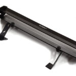 Black Realistic 1/10 Size Alloy & Carbon Fiber Rear Wing 165mm Width