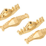 Heavy-Duty Brass Machined F&R Axle Housings Total 290g for 1/18 UTB18 Capra 4WD