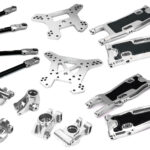 Silver Complete Suspension Upgrade Kit for Traxxas Sledge 4WD 1/8 Scale