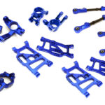 Blue Billet Machined Upgrade Conversion Kit for Losi 1/5 Desert Buggy XL-E 2.0