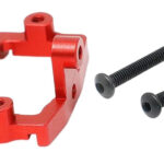 Red Alloy Machined Servo Mount for Traxxas 1/18 Scale TRX-4M RC Crawler 9739