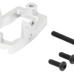 Silver Alloy Machined Servo Mount for Traxxas 1/18 Scale TRX-4M RC Crawler 9739